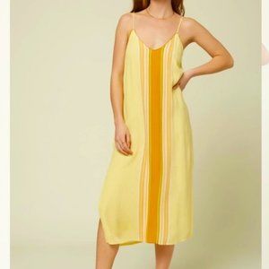 Avana Stripe Midi Dress - SMALL